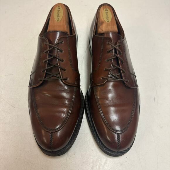 RESOLED Rancourt & Co. x Cole Haan Brown Derby Made in Maine USA 8.5 D main image 6